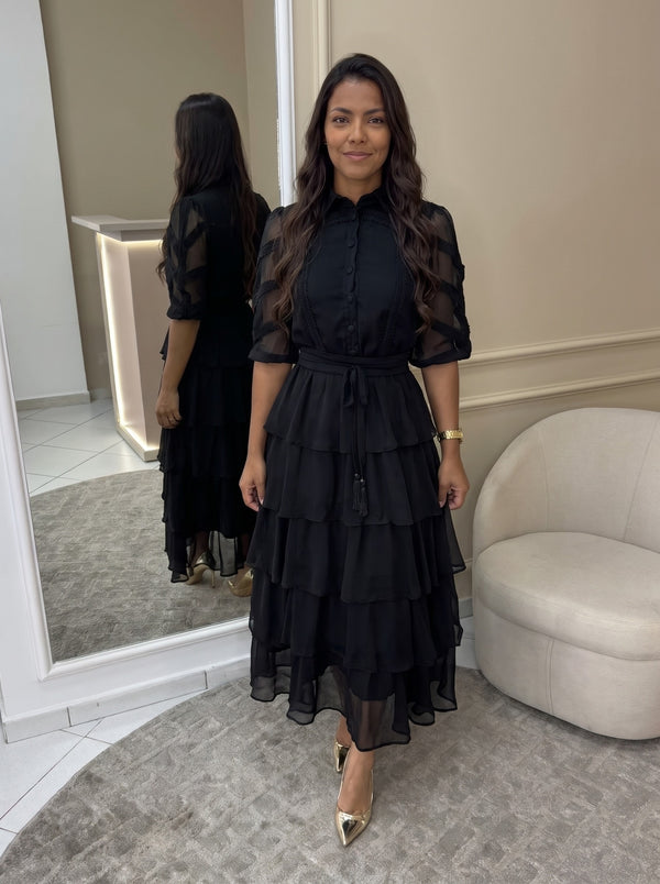 Vestido Belinda - Preto