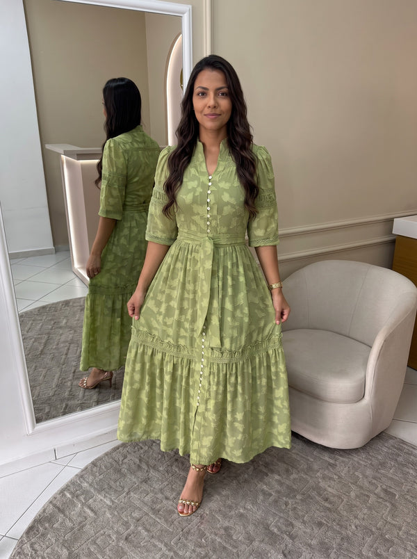 Vestido Diane - Verde Menta
